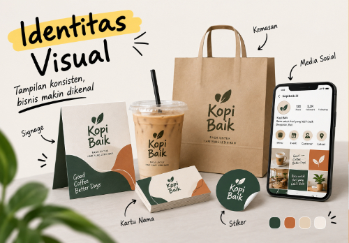 Bangun Identitas Visual Terbaikmu besama kami!
