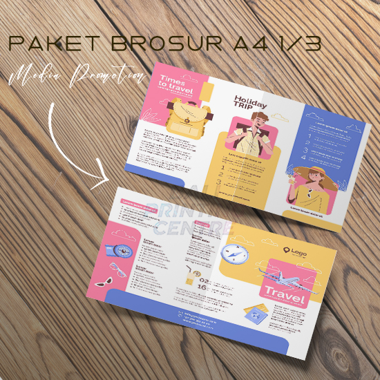 Paket Brosur BPC 1/3 A4