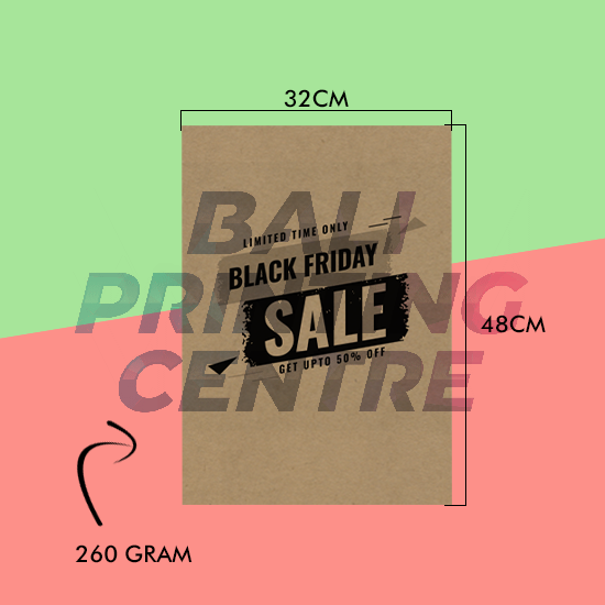 Print Laser Kertas Kraft