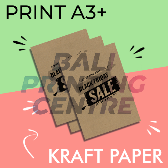 Print Laser Kertas Kraft