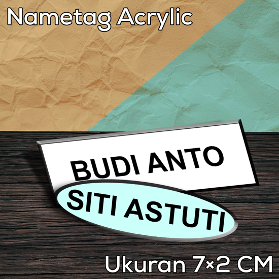 Nametag Acrylic