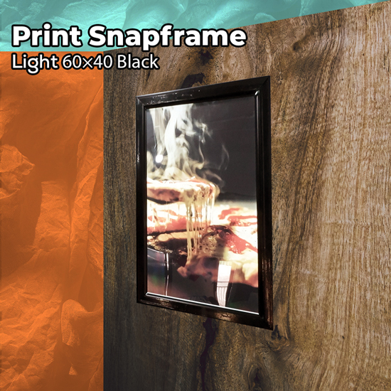 Print Snapframe Light 60×40 Black