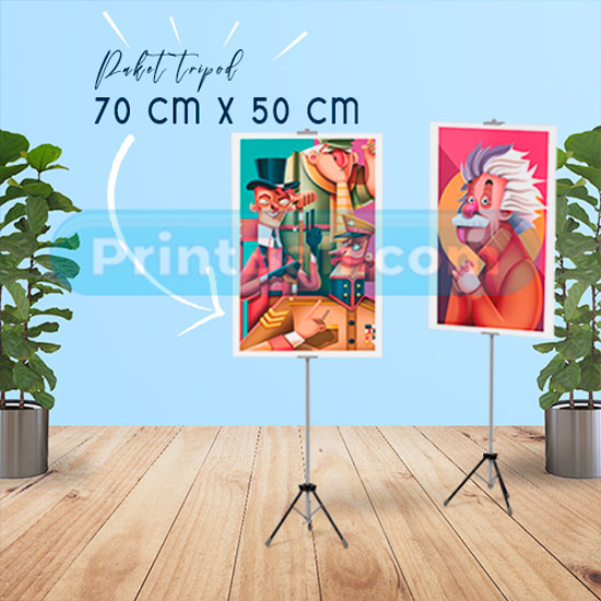 Paket Tripod 50x70