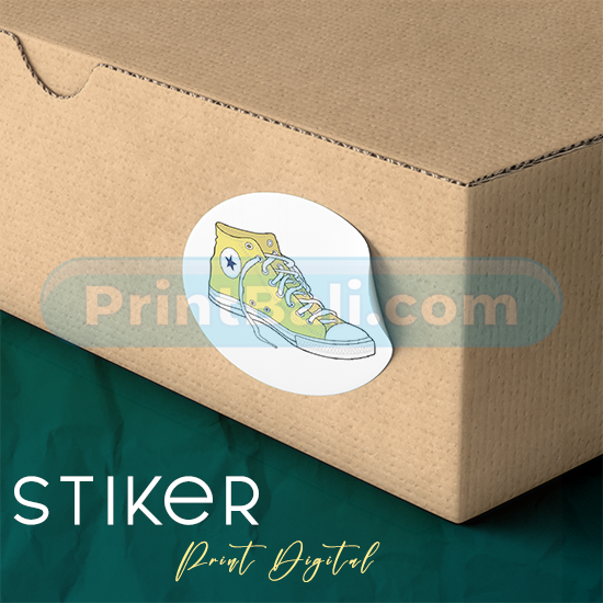 Stiker Vinyl Label 4x4