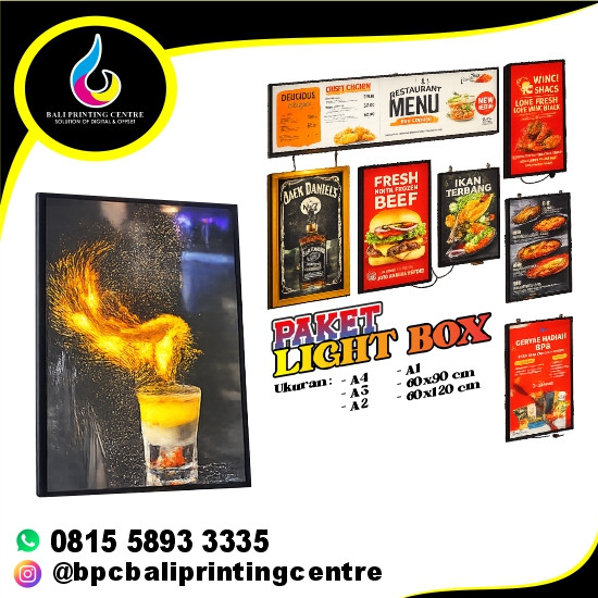 Paket Light Box A1