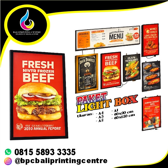 Paket Light Box A4