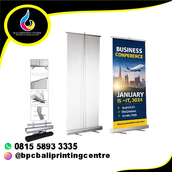 Paket Roll Up 60x160 FL 440 UV