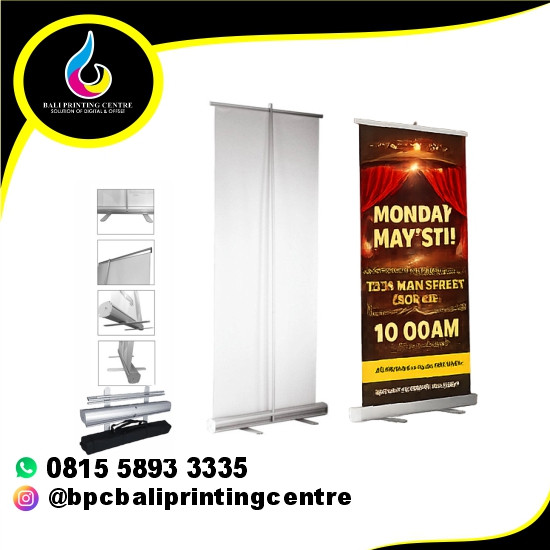 Paket Roll Up 85x200 FL Jerman UV