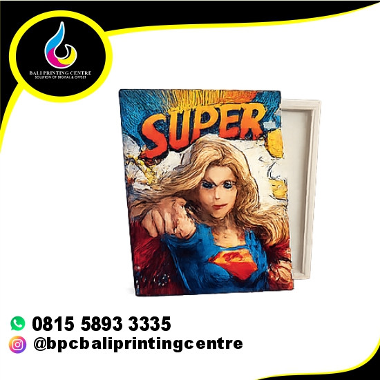 Paket Display Kanvas Spanram 30x120