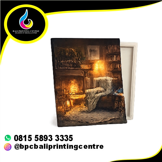 Paket Display Kanvas Spanram 50×50
