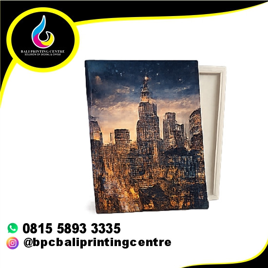 Paket Display Kanvas Spanram 50×75