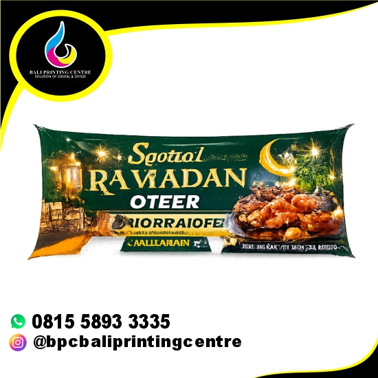 New Spanduk / Backdrop Custom