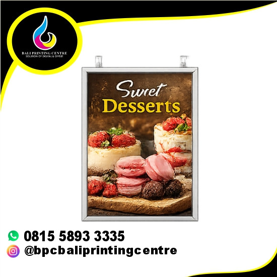 Print Snapframe Light 70×50 Gold 