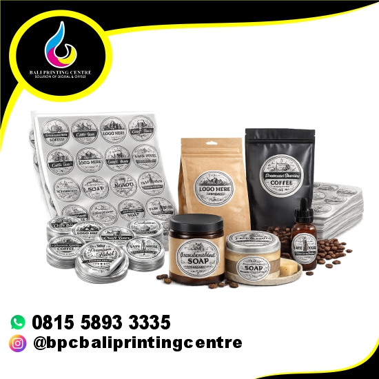 Print Laser Stiker Silverbright