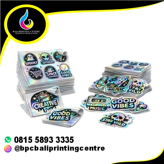 Print Laser Stiker Hologram