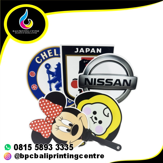 Kipas PVC Spot UV Custom D19 