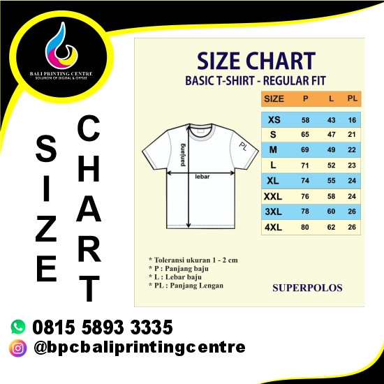 Print & Press DTF A4 Kaos Dewasa 