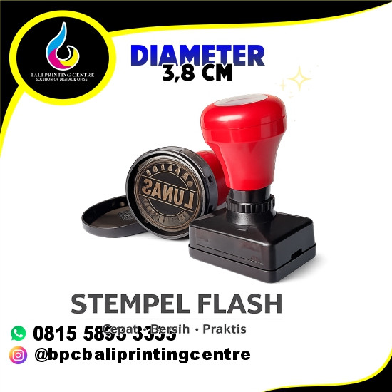 Stempel Flash Lingkaran D38