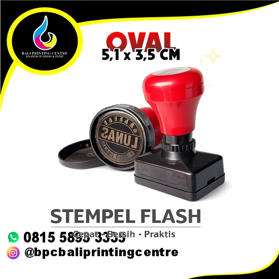 Stempel Flash Oval CBOV51