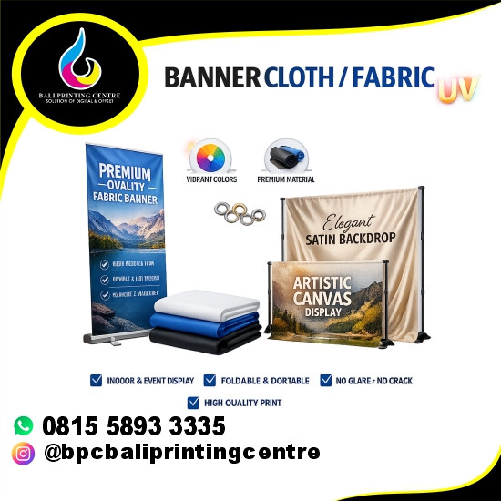 Print Banner Cloth UV