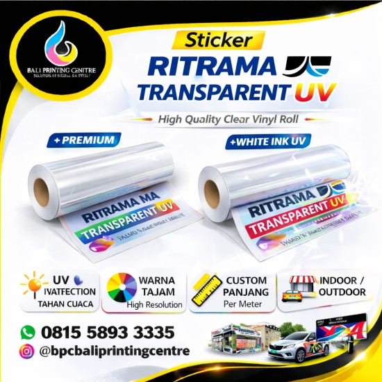 Print ST Ritrama Transparan UV