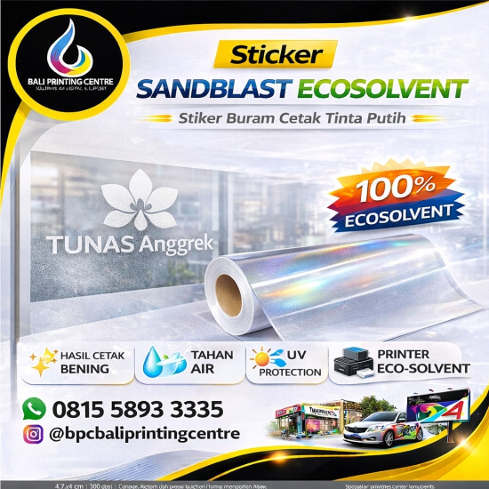 Print ST Sandblast Ecosolvent