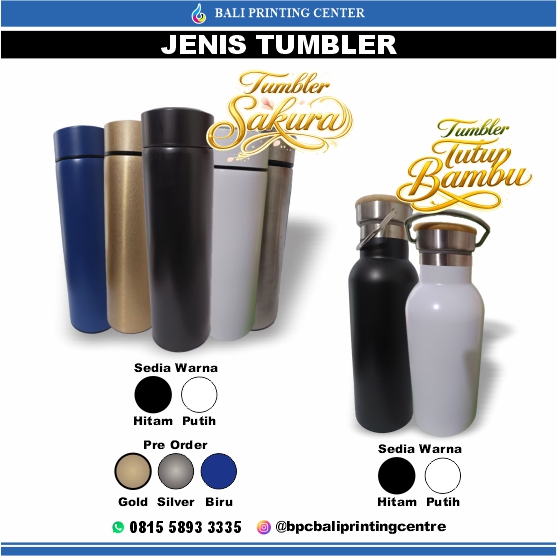 New Cetak Tumbler Custom