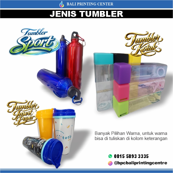 New Cetak Tumbler Custom