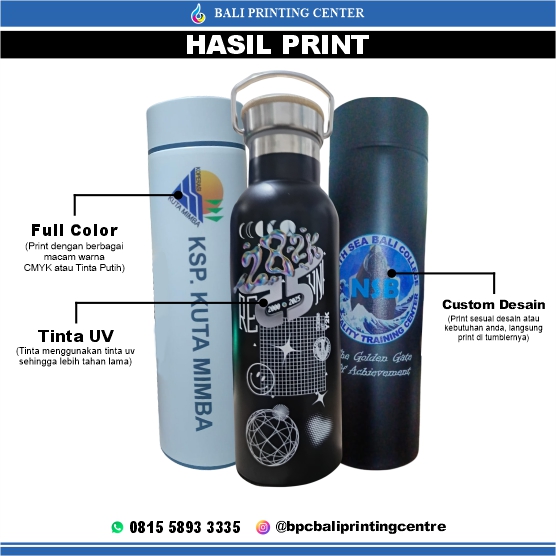 New Cetak Tumbler Custom