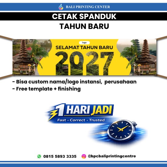 Spanduk Tahun Baru