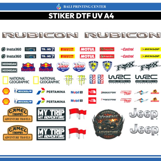 Print Stiker DTF A4