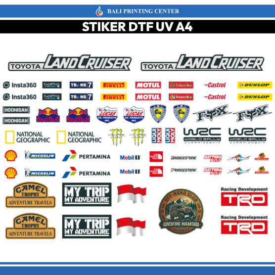 Print Stiker DTF A4