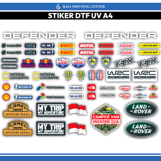 Print Stiker DTF A4