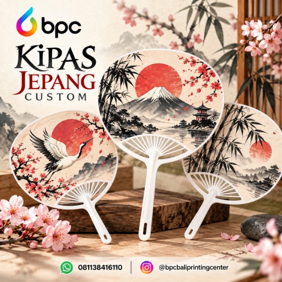 Kipas Jepang Custom