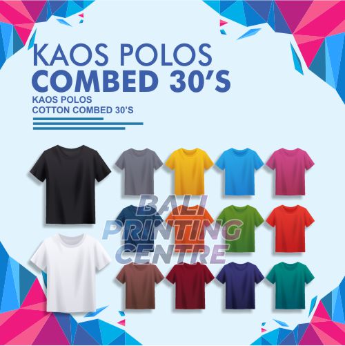 Kaos Only (tanpa print)