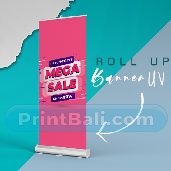 Roll Up Banner-Cetak UV
