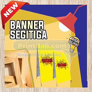 Standing Banner Segitiga