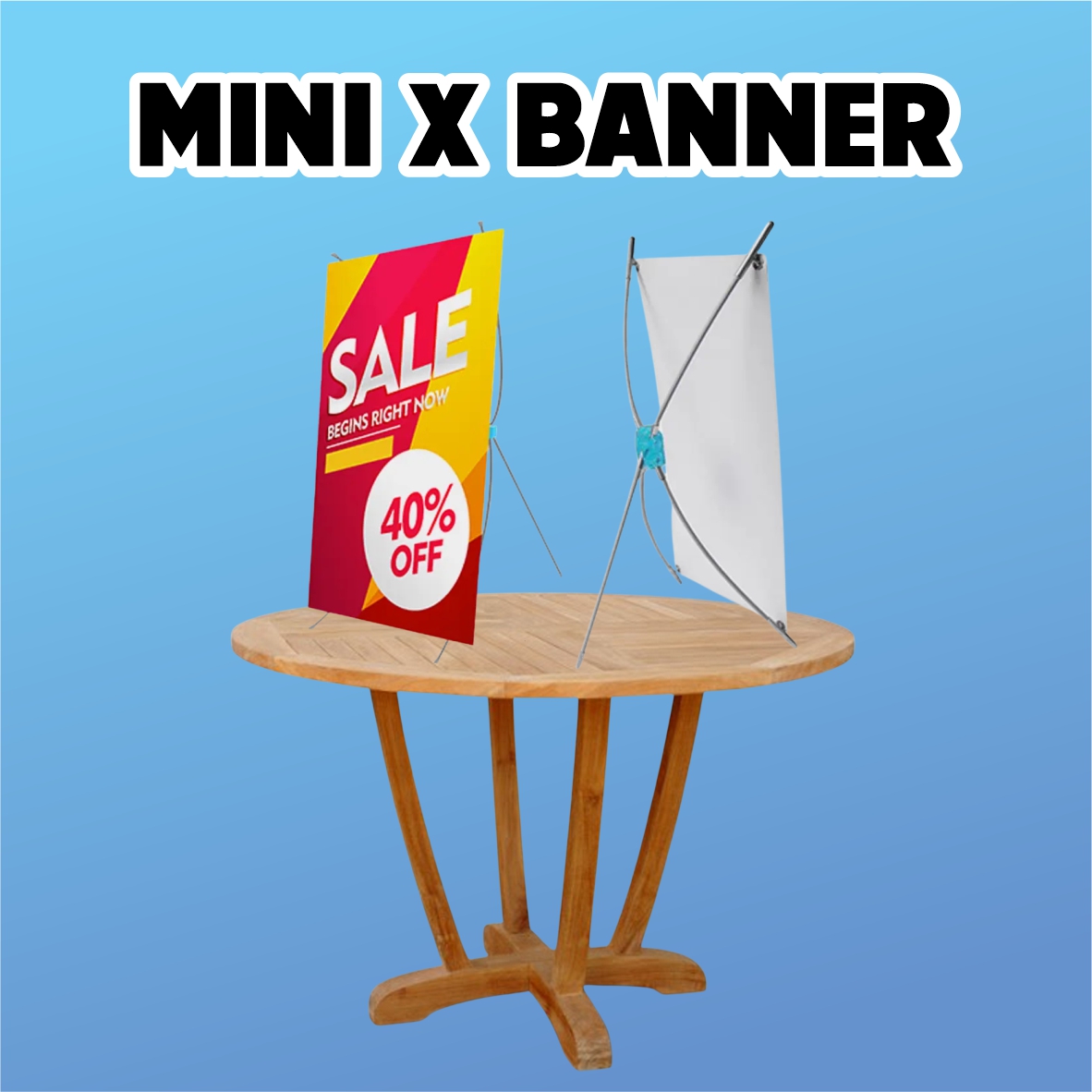 Mini X Banner