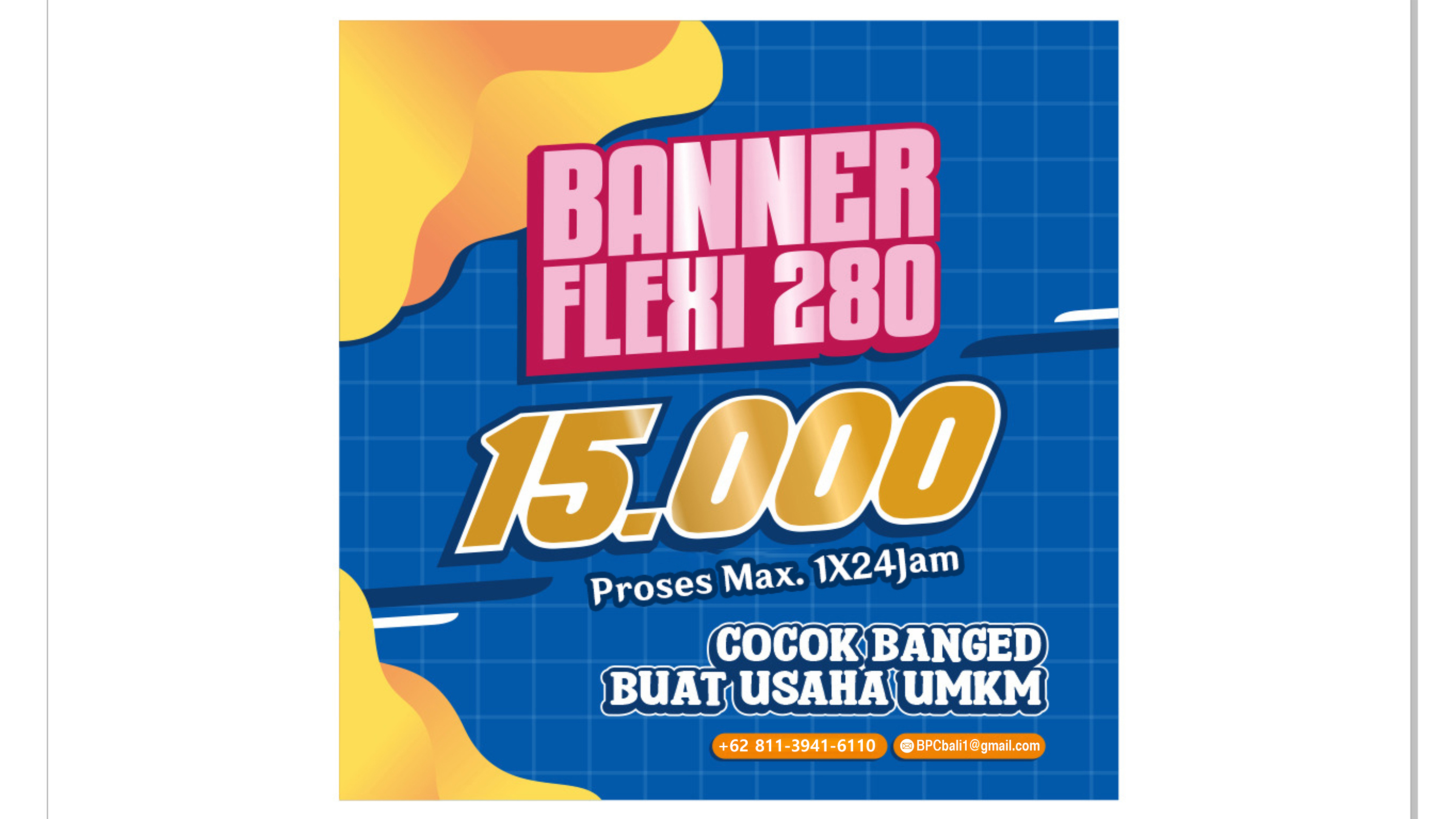 Cetak Banner